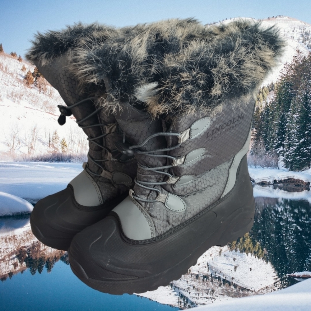 Lincoln Outfitters Water Proof Climate Protection Womens Size 7 Flux Fur Boots
